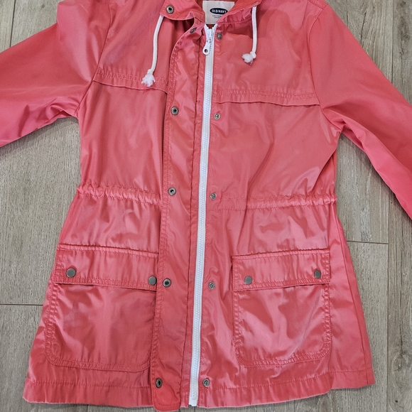 Old Navy Lightweight Jacket, Size XS, Coral/Pink - Picture 3 of 10